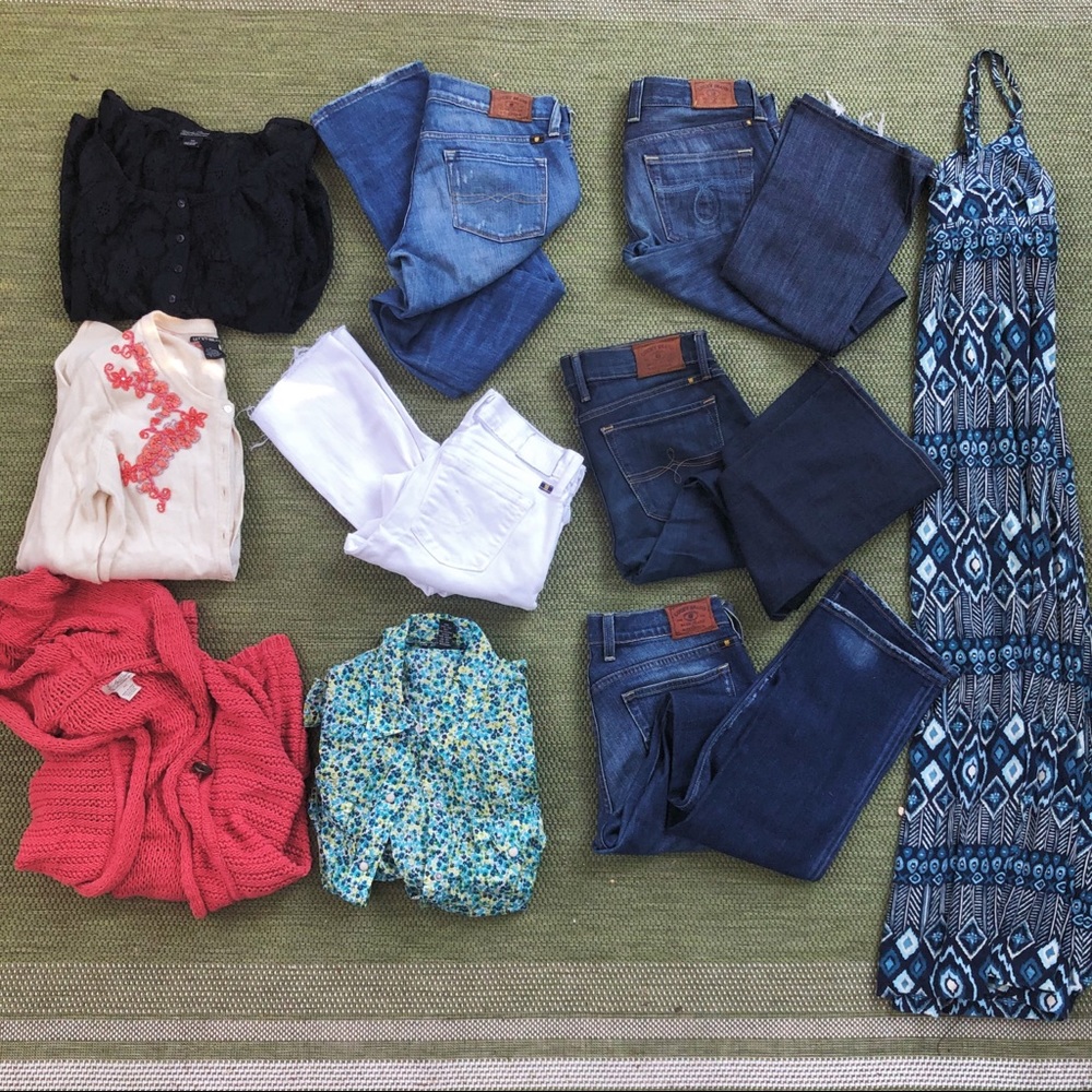 Lot of Lucky Brand Clothes